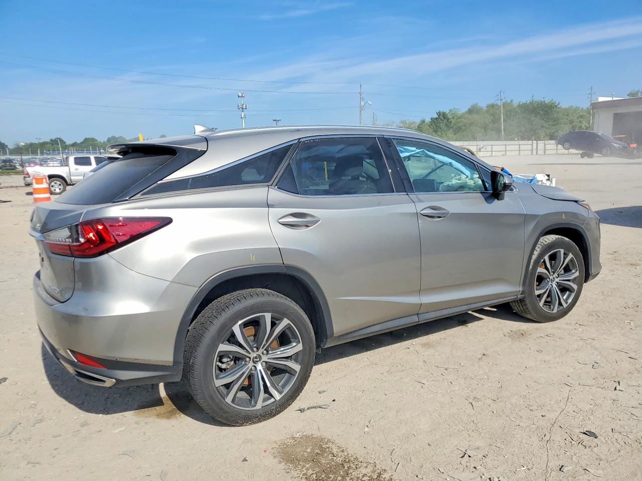 2022 Lexus Rx 350 Silver vin: 2T2HZMDA7NC348423