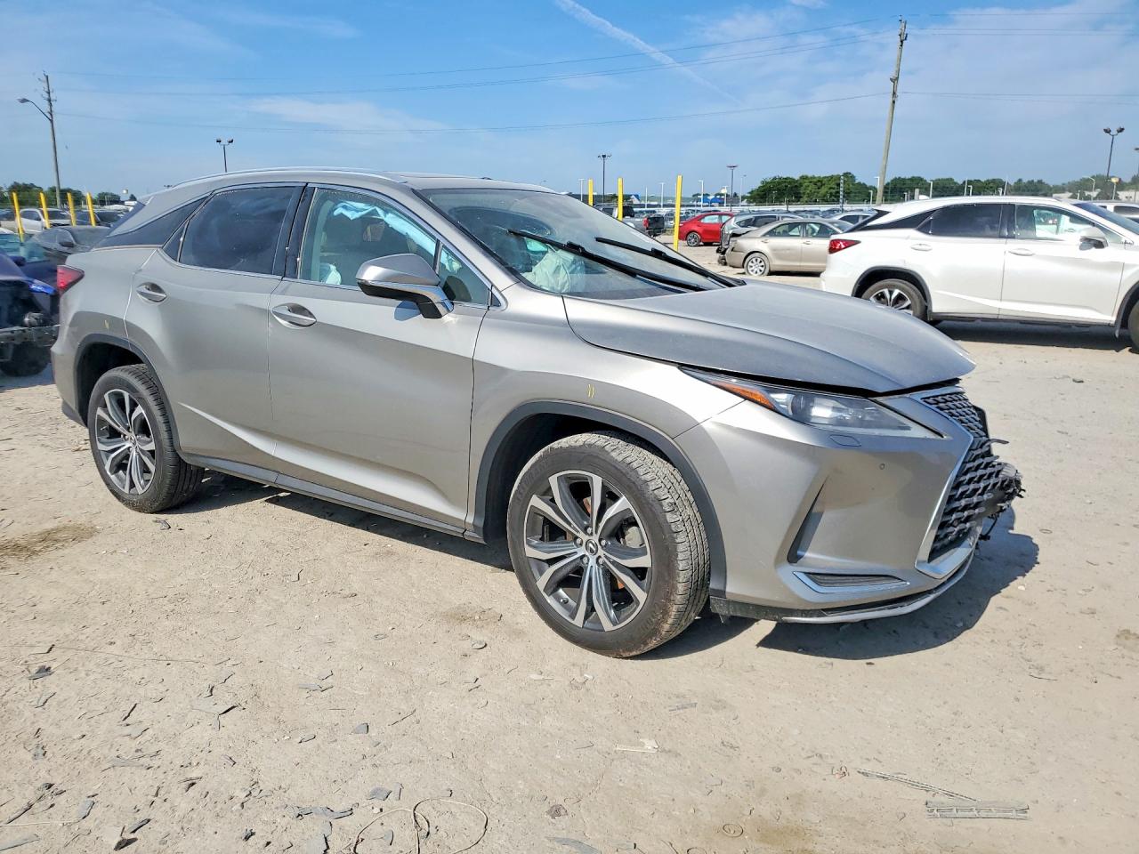 2022 Lexus Rx 350 Silver vin: 2T2HZMDA7NC348423