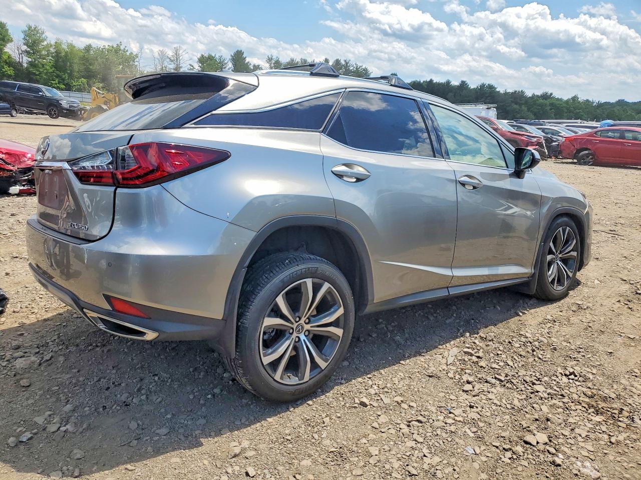 2022 Lexus Rx 350 Gray vin: 2T2HZMDA8NC321070