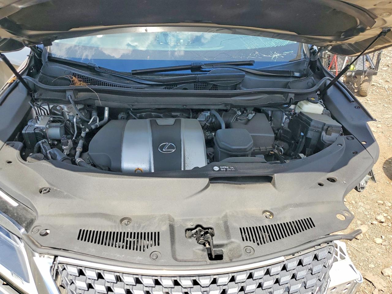 2022 Lexus Rx 350 Gray vin: 2T2HZMDA8NC321070