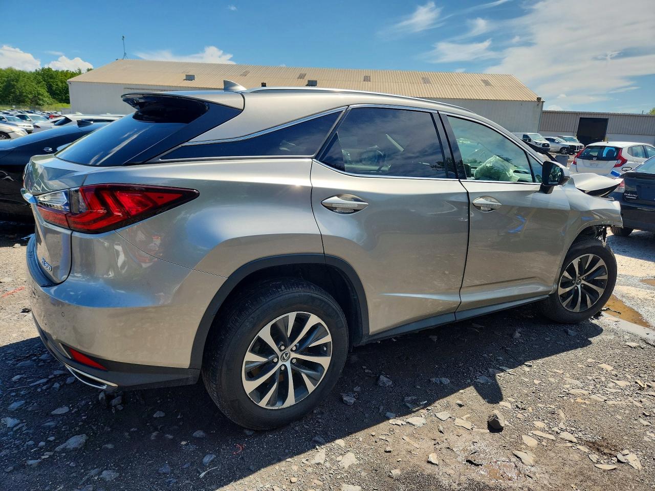 2021 Lexus Rx 350 Silver vin: 2T2HZMDA9MC267423