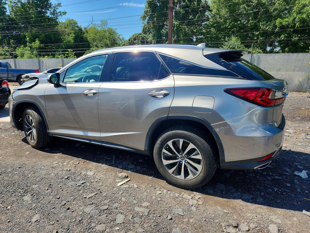 2021 Lexus Rx 350 Silver vin: 2T2HZMDA9MC267423