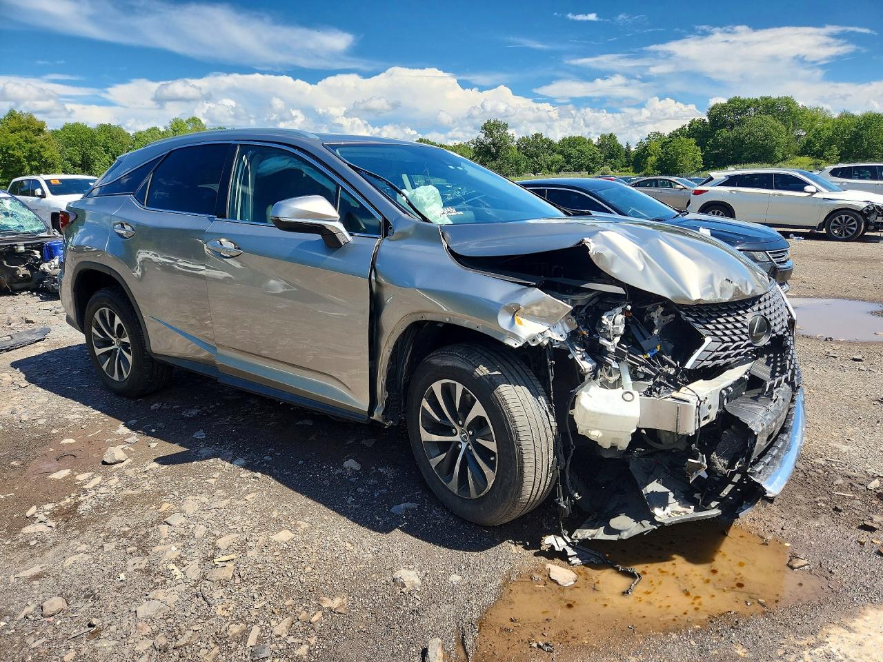 2021 Lexus Rx 350 Silver vin: 2T2HZMDA9MC267423