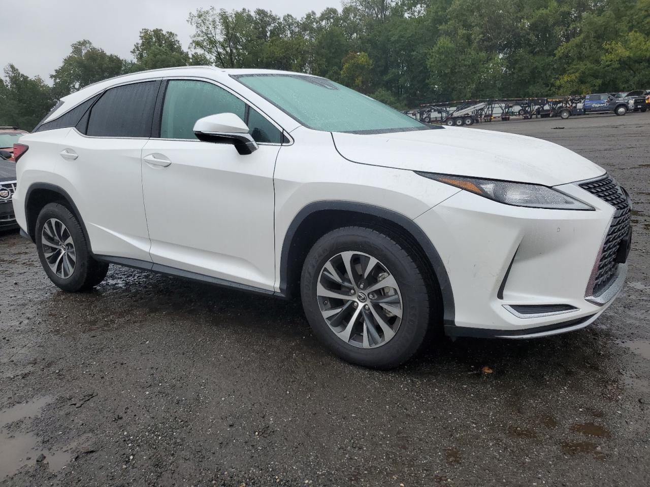 2021 Lexus Rx 350 White vin: 2T2HZMDA9MC304339