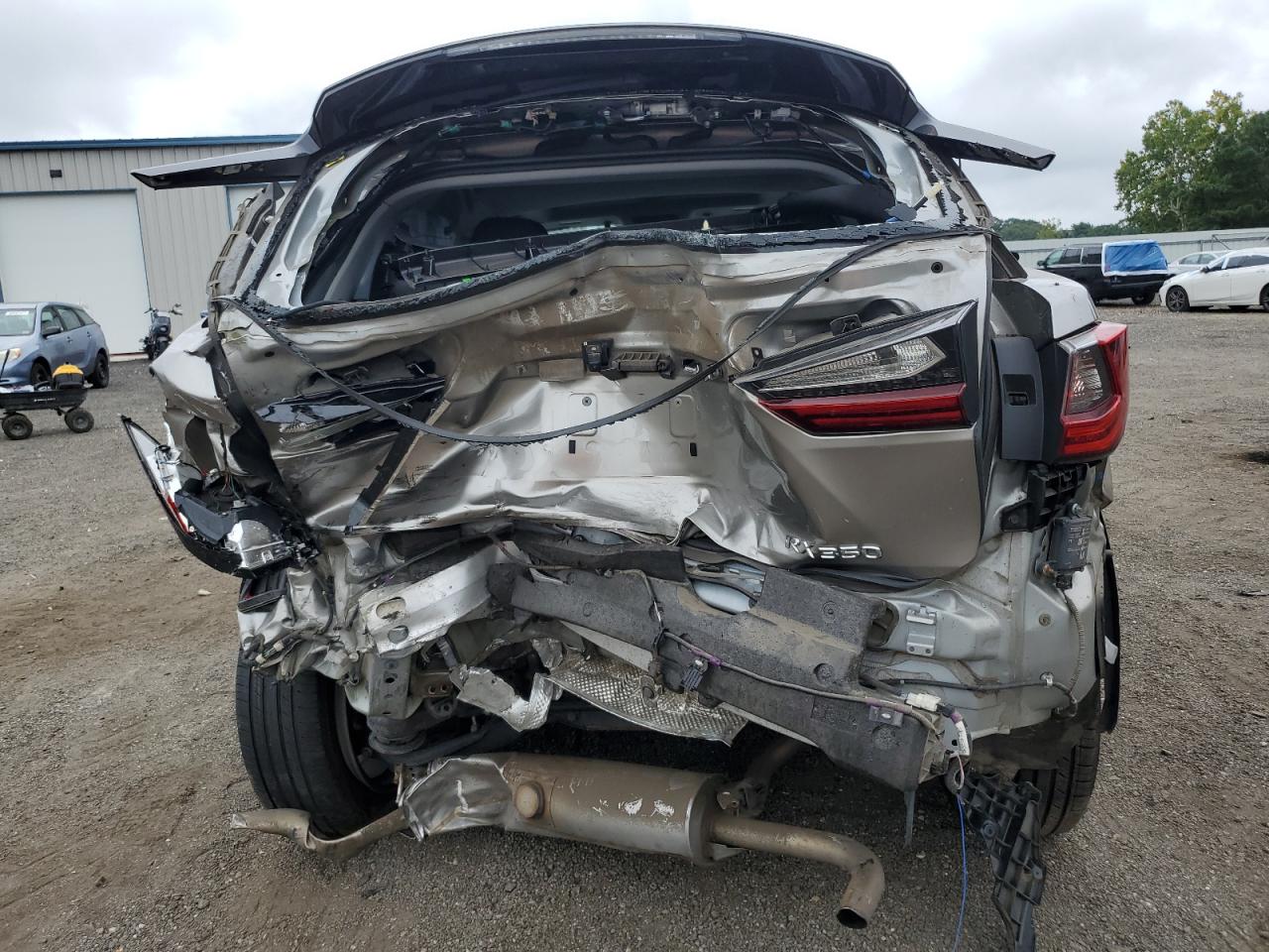 2020 Lexus Rx 350 Silver vin: 2T2HZMDAXLC254971
