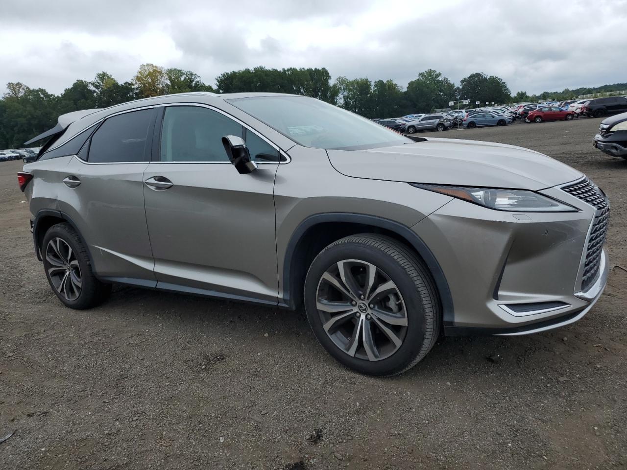 2020 Lexus Rx 350 Silver vin: 2T2HZMDAXLC254971