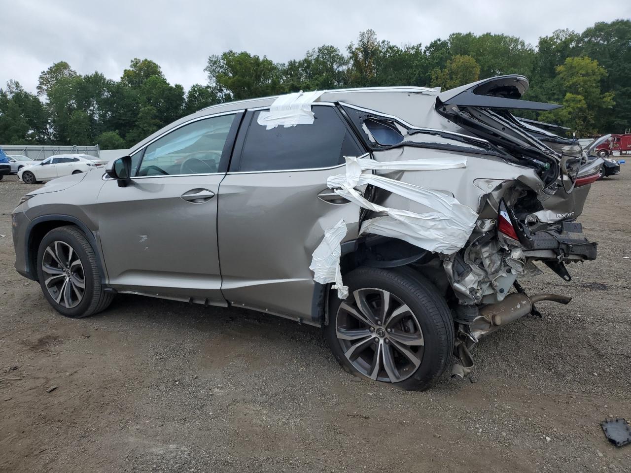 2020 Lexus Rx 350 Silver vin: 2T2HZMDAXLC254971