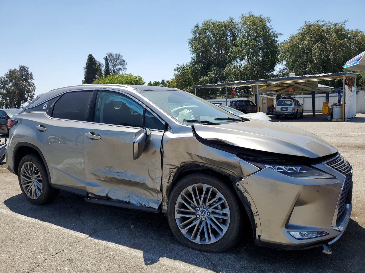 2021 Lexus Rx 350 Silver vin: 2T2JZMAA3MC189291