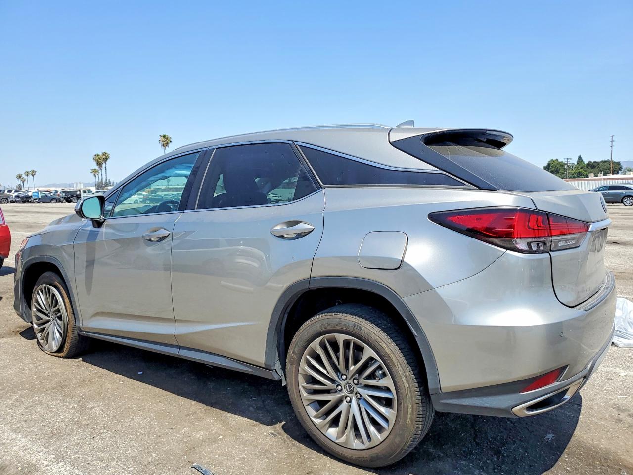 2021 Lexus Rx 350 Silver vin: 2T2JZMAA3MC189291