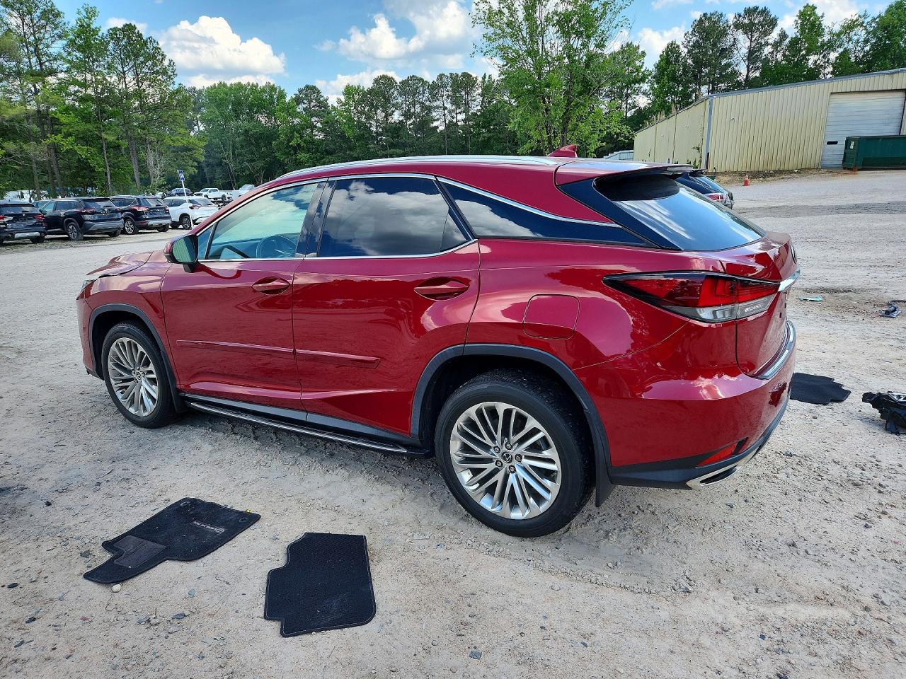 2021 Lexus Rx 350 Red vin: 2T2JZMDA1MC278904