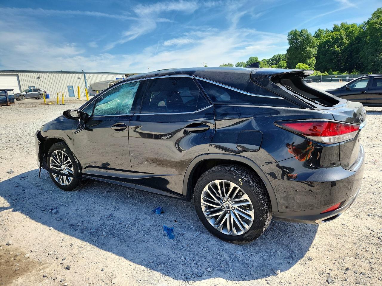 2022 Lexus Rx 350 Black vin: 2T2JZMDA2NC353756