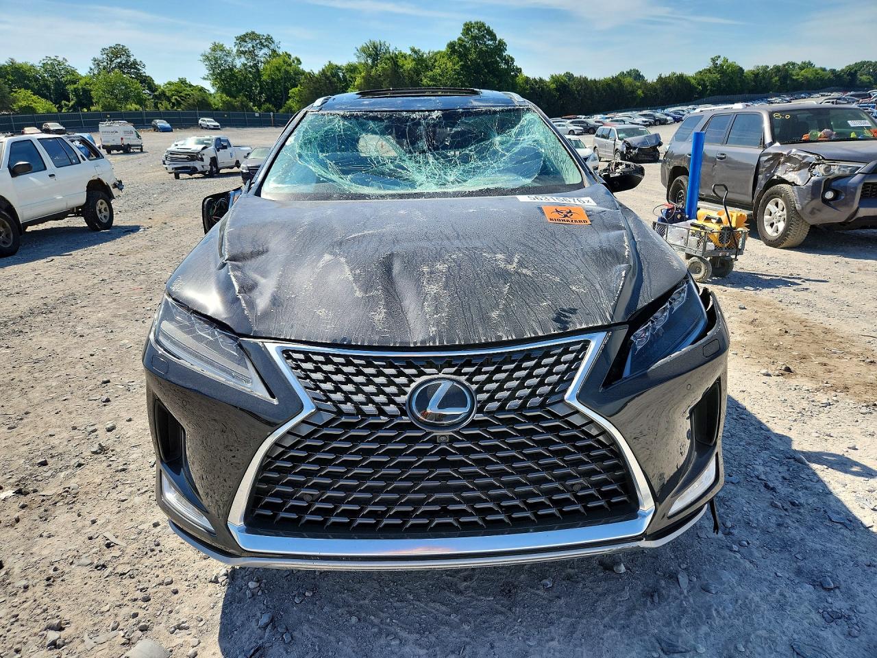 2022 Lexus Rx 350 Black vin: 2T2JZMDA2NC353756
