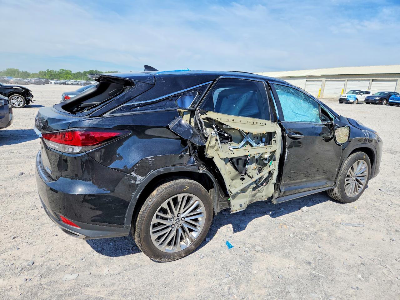2022 Lexus Rx 350 Black vin: 2T2JZMDA2NC353756