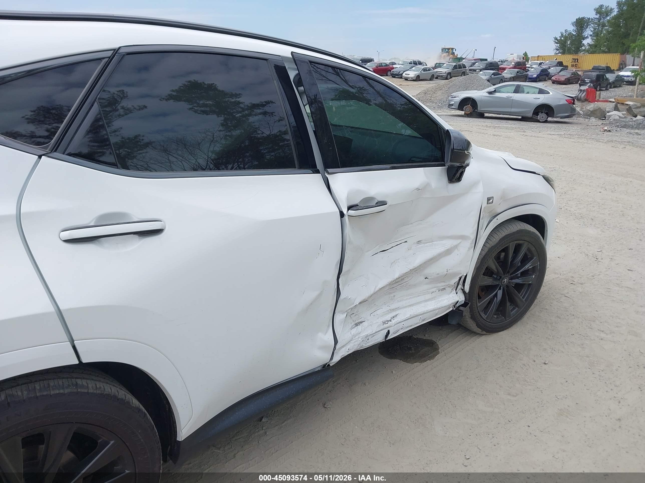 2024 Lexus Nx 350 F Sport Handling White vin: 2T2KGCEZ4RC042330