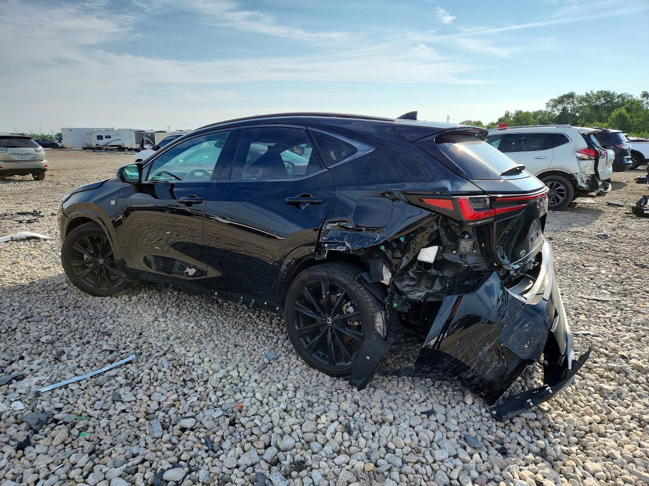 2025 Lexus Nx 350 F Sport Handling Black vin: 2T2KGCEZ5SC060647