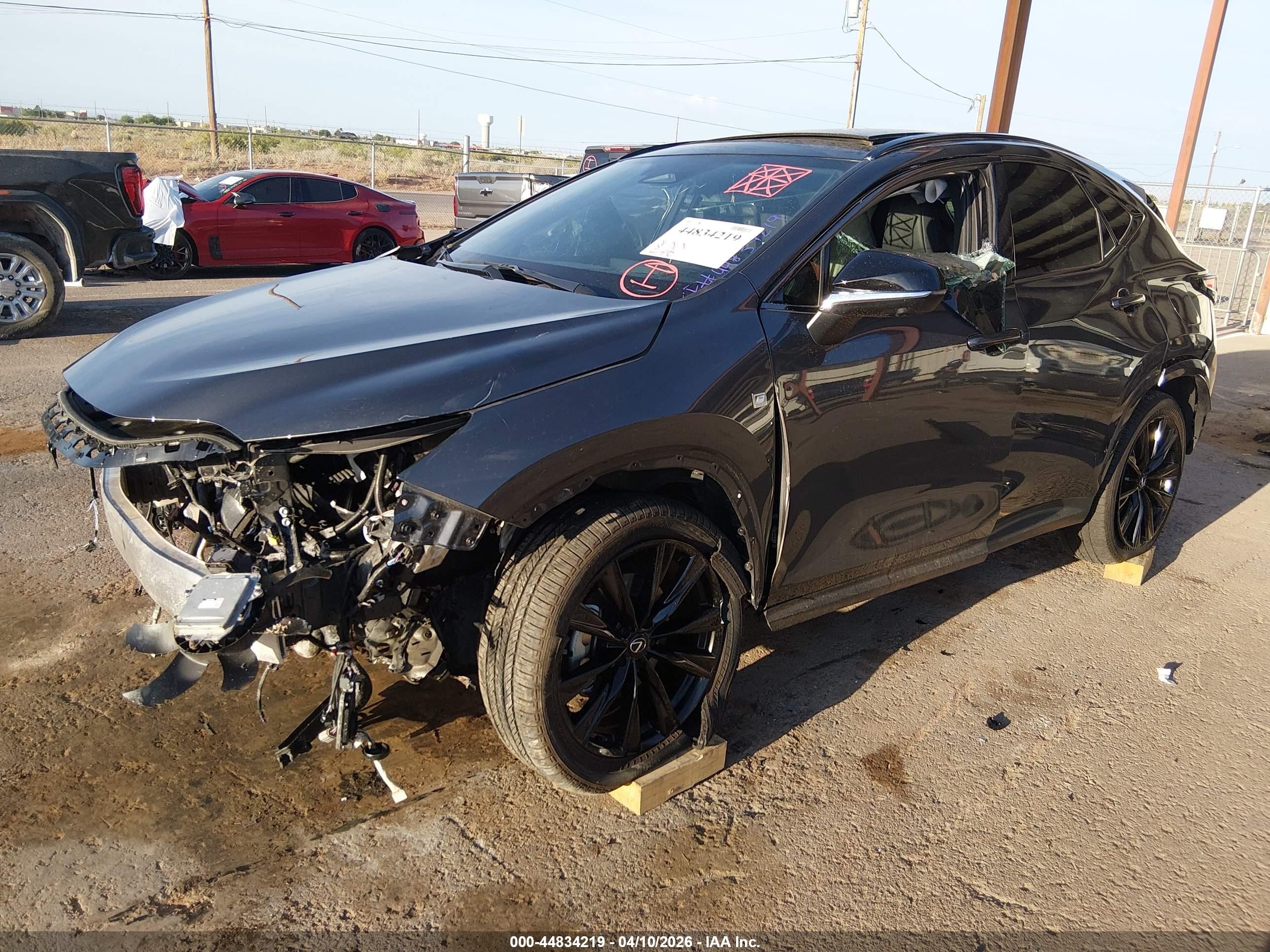 2025 Lexus Nx 350 F Sport Handling Black vin: 2T2KGCEZ7SC087302