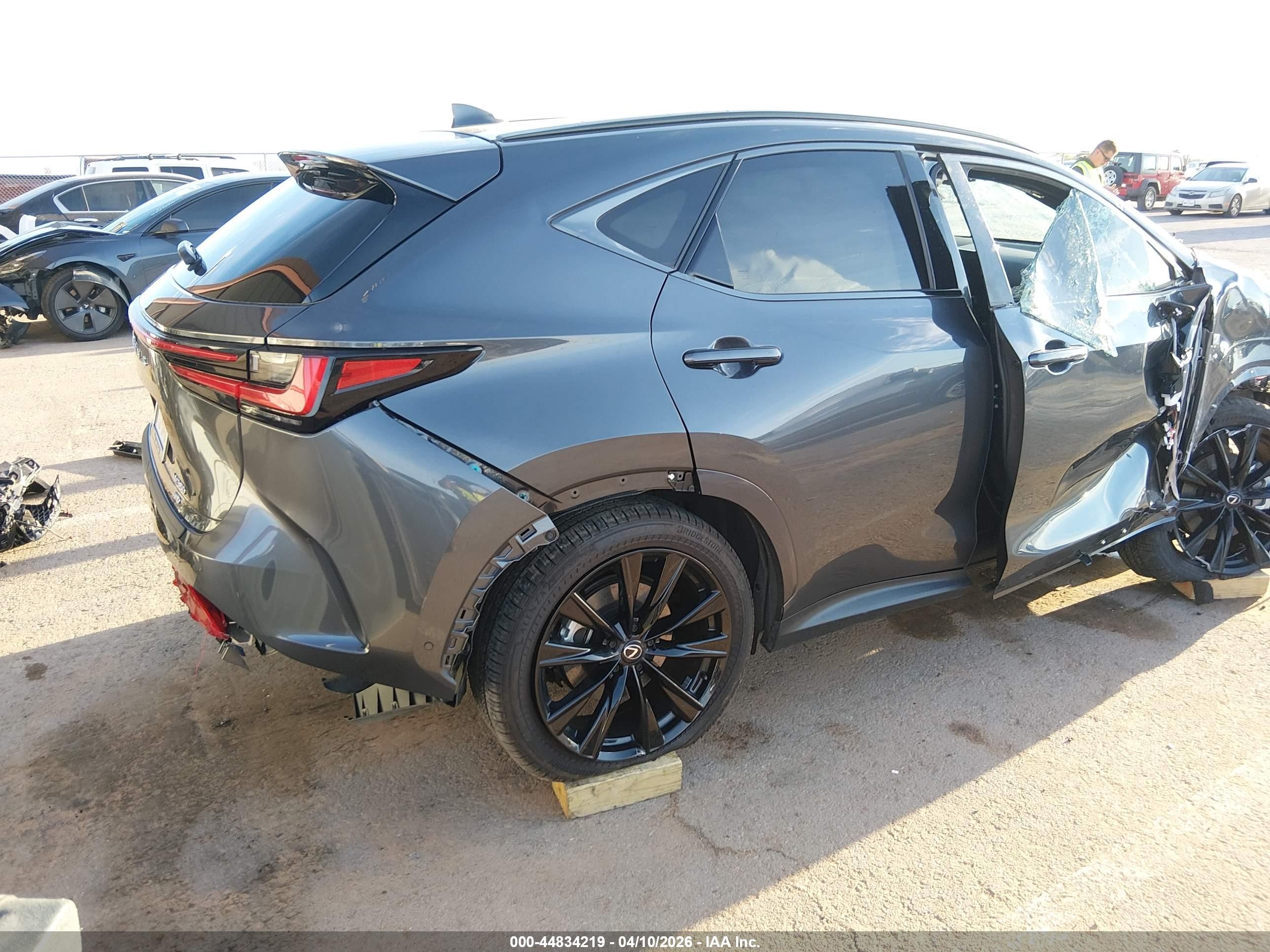 2025 Lexus Nx 350 F Sport Handling Black vin: 2T2KGCEZ7SC087302