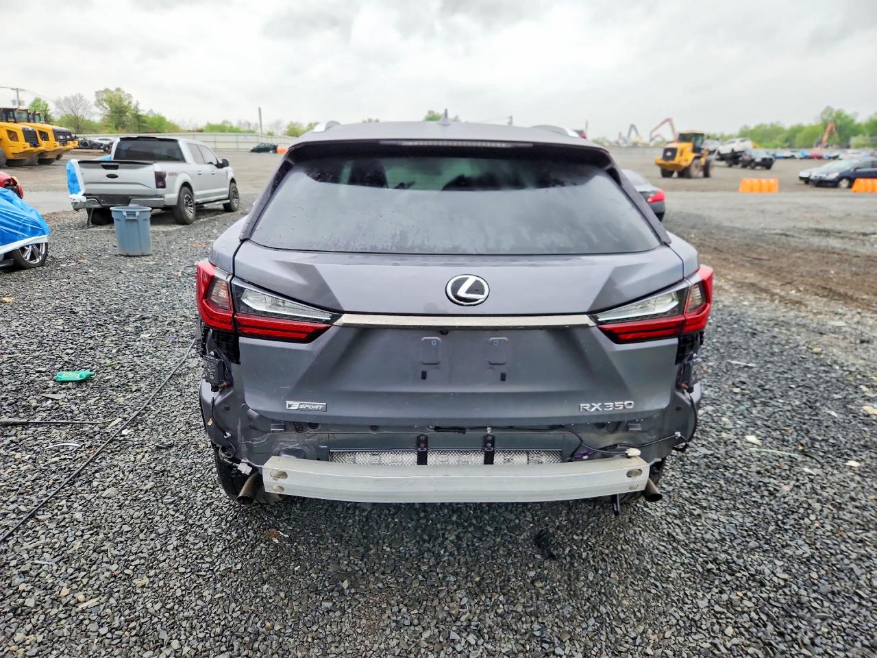 2022 Lexus Rx 350 F Sport Gray vin: 2T2SZMDA3NC342592
