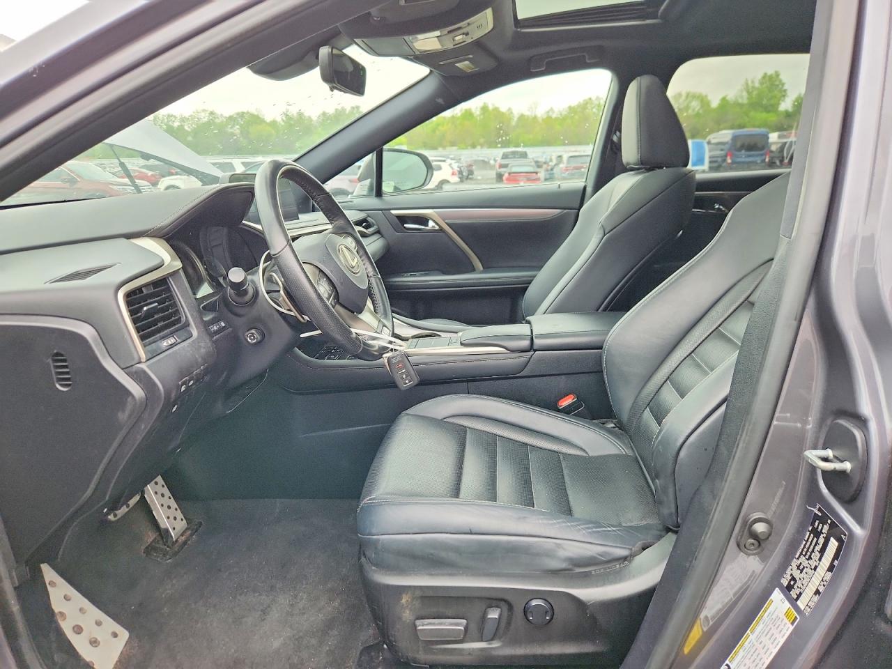 2022 Lexus Rx 350 F Sport Gray vin: 2T2SZMDA3NC342592