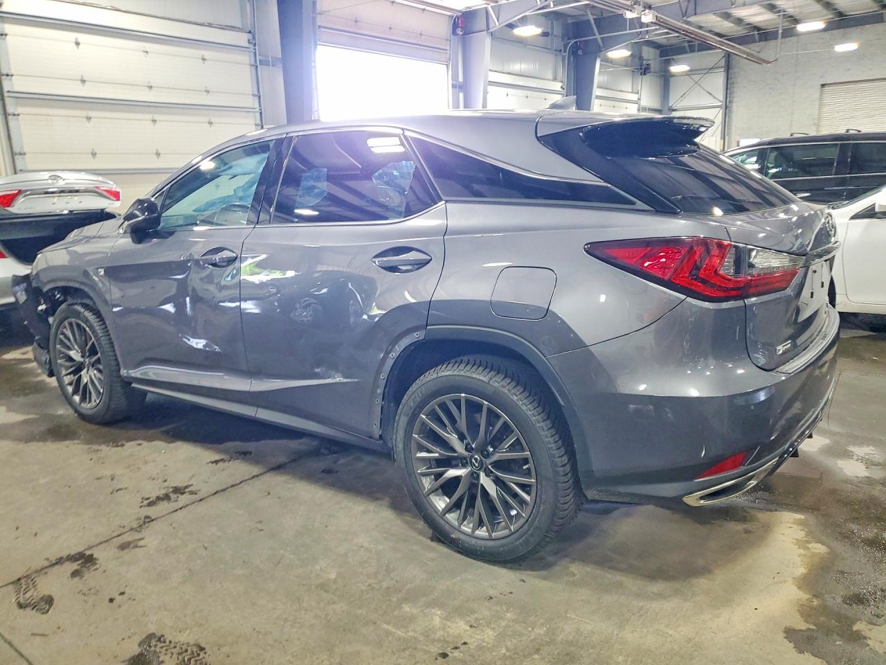 2020 Lexus Rx 350 F Sport Gray vin: 2T2SZMDA8LC213776