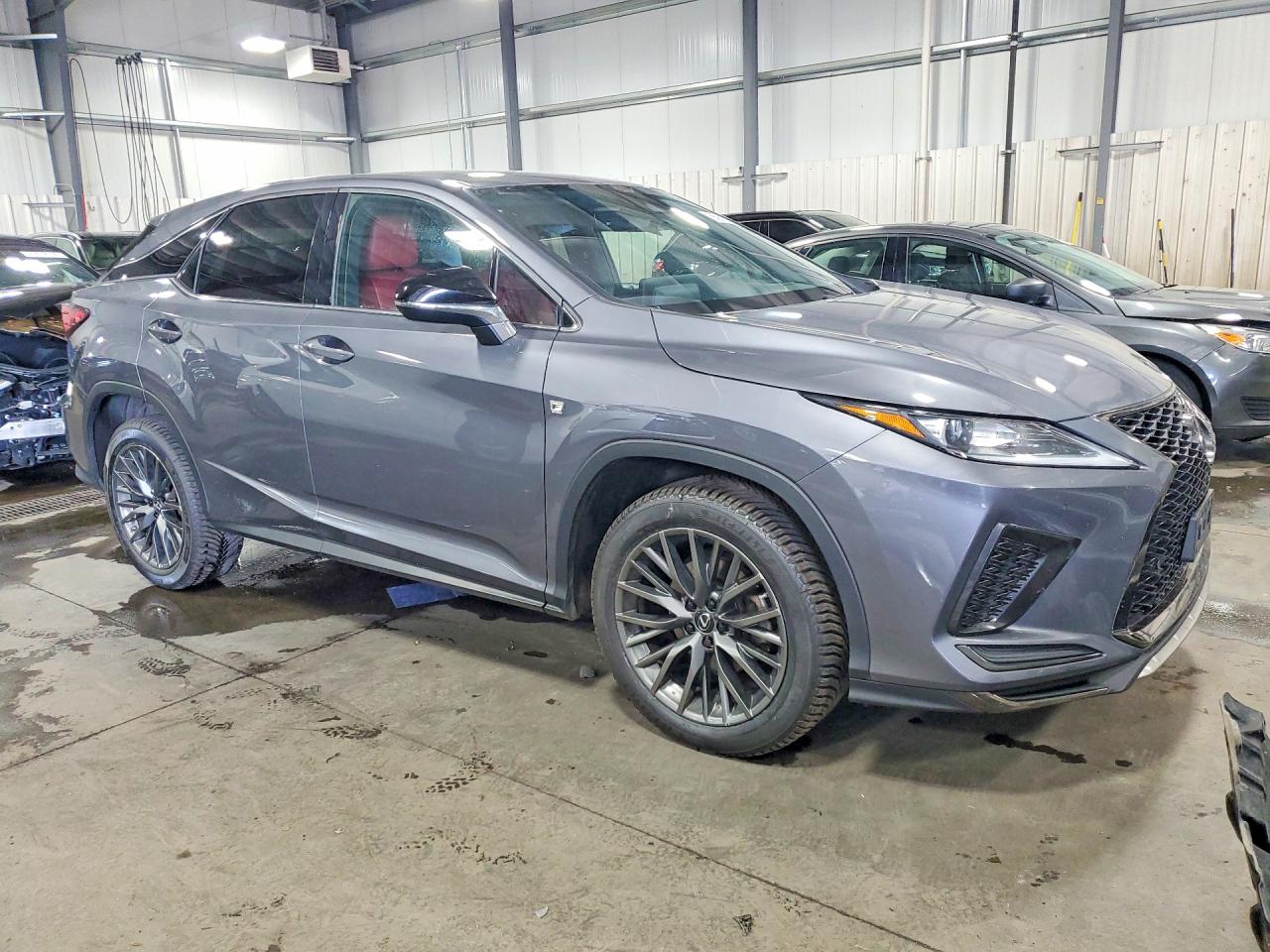 2020 Lexus Rx 350 F Sport Gray vin: 2T2SZMDA8LC213776