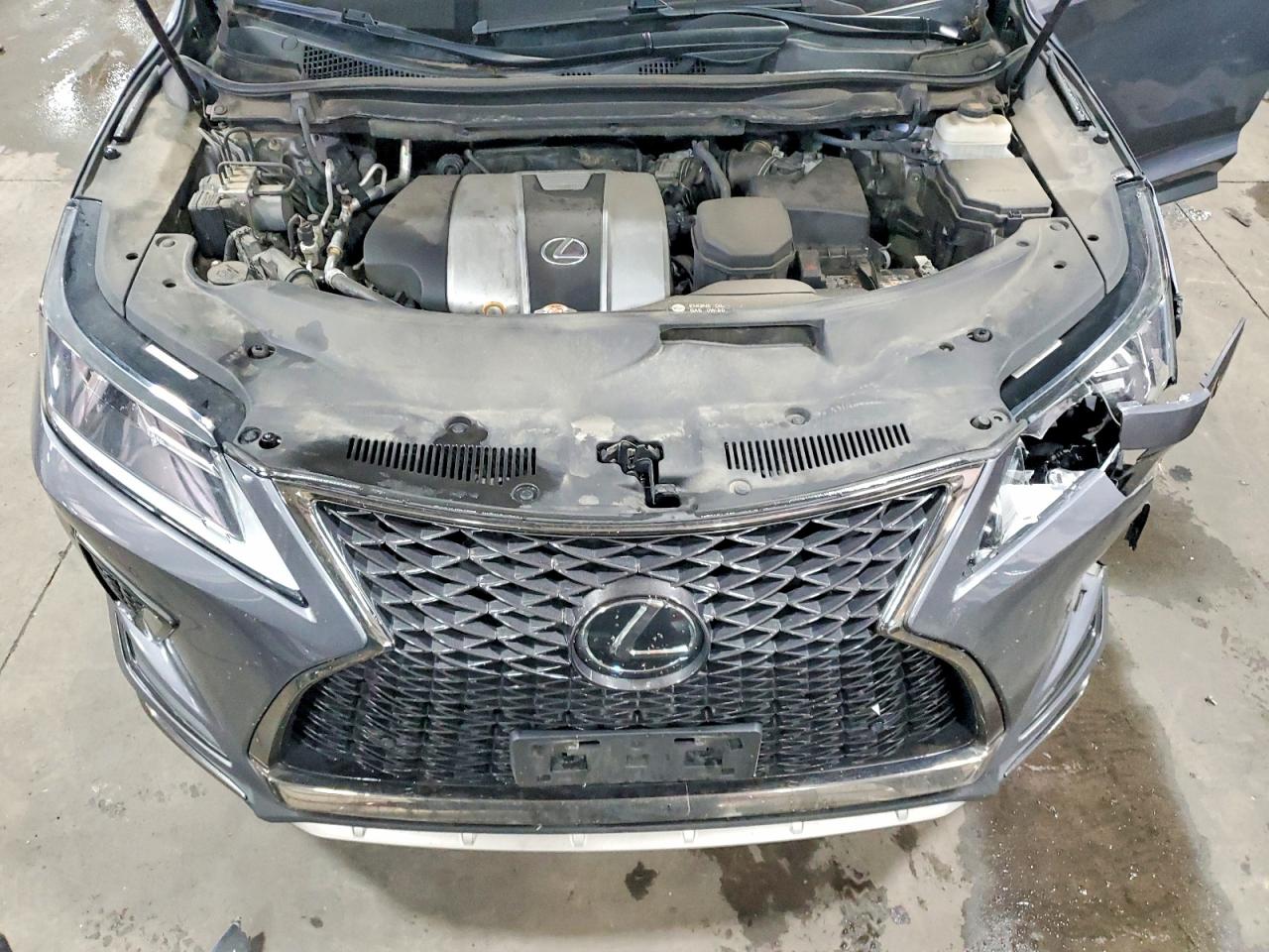2020 Lexus Rx 350 F Sport Gray vin: 2T2SZMDA8LC213776