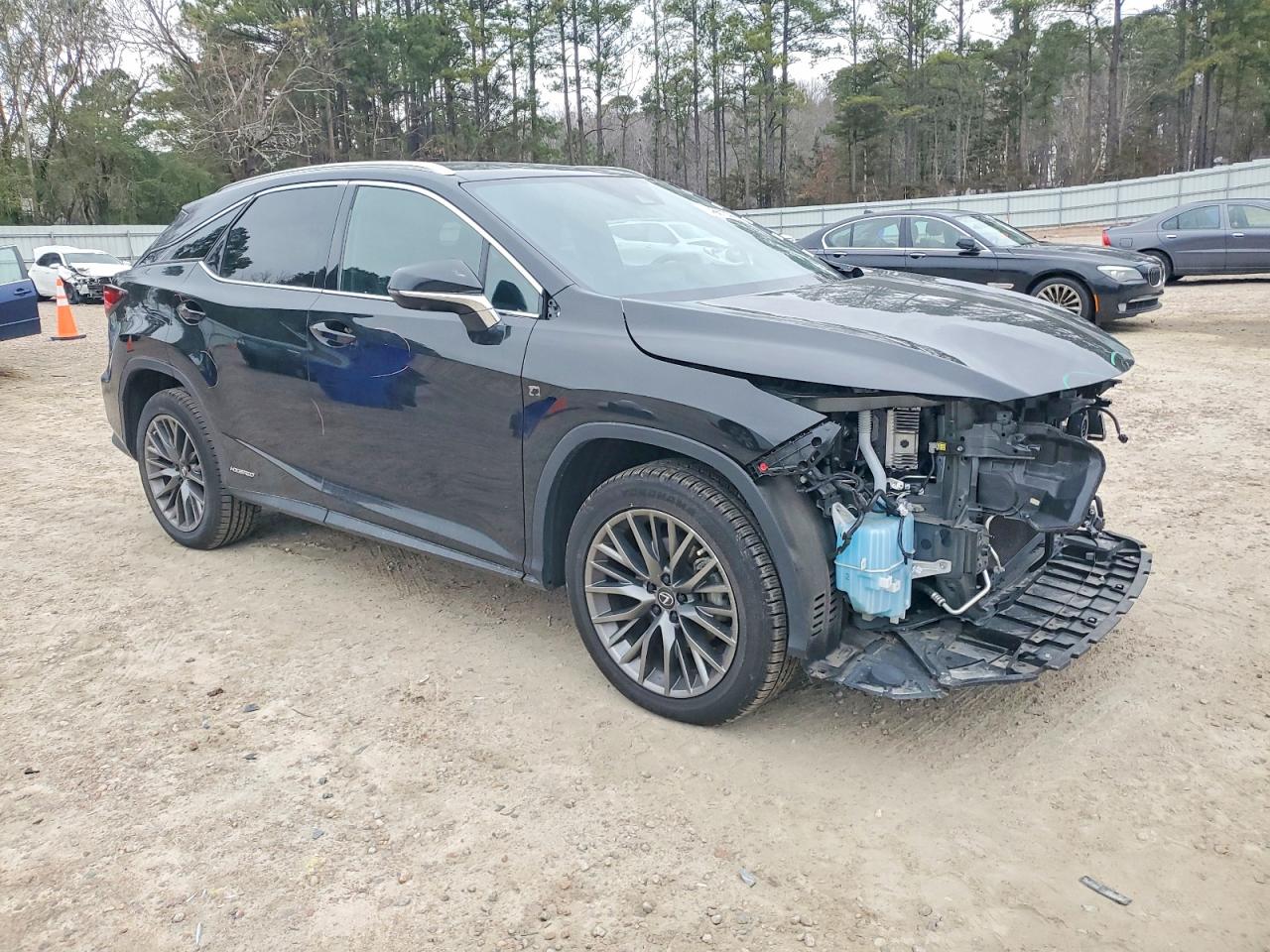 2020 Lexus Rx 450h F Sport Black vin: 2T2YGMDA5LC049855