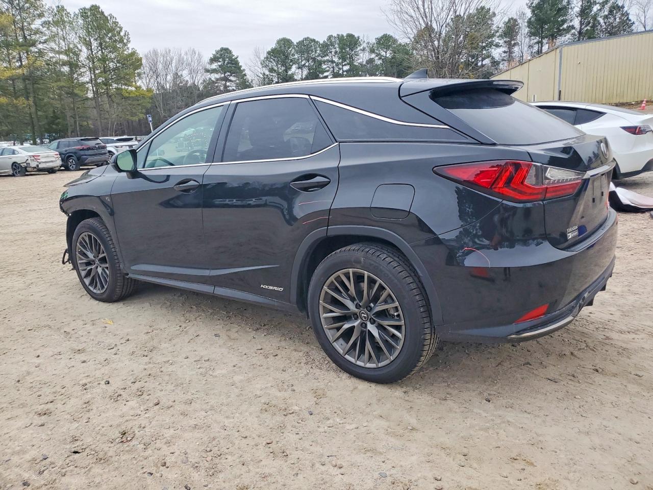 2020 Lexus Rx 450h F Sport Black vin: 2T2YGMDA5LC049855