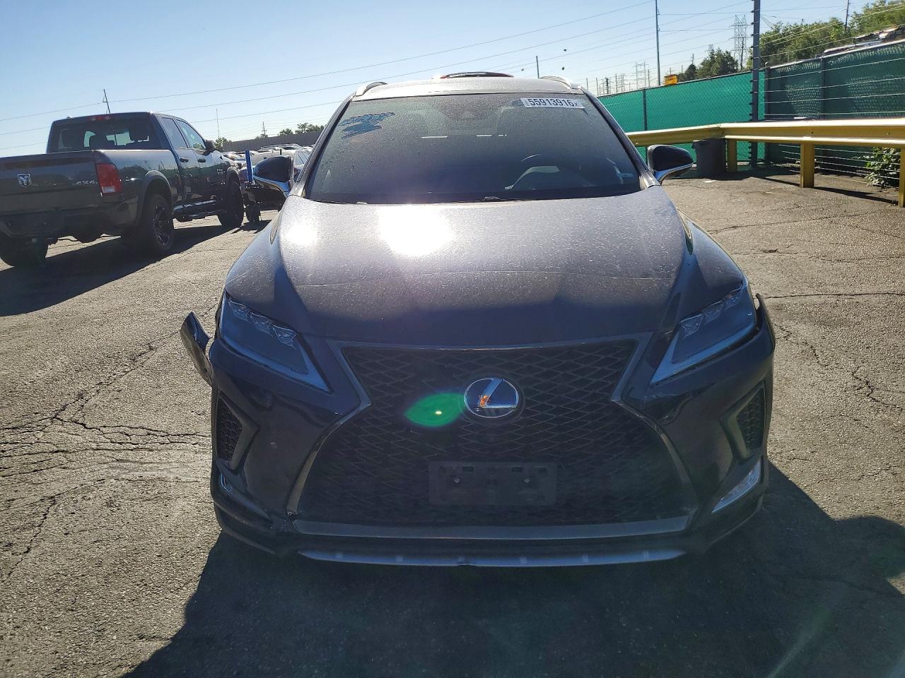 2021 Lexus Rx 450h F Sport Blue vin: 2T2YGMDA5MC071937