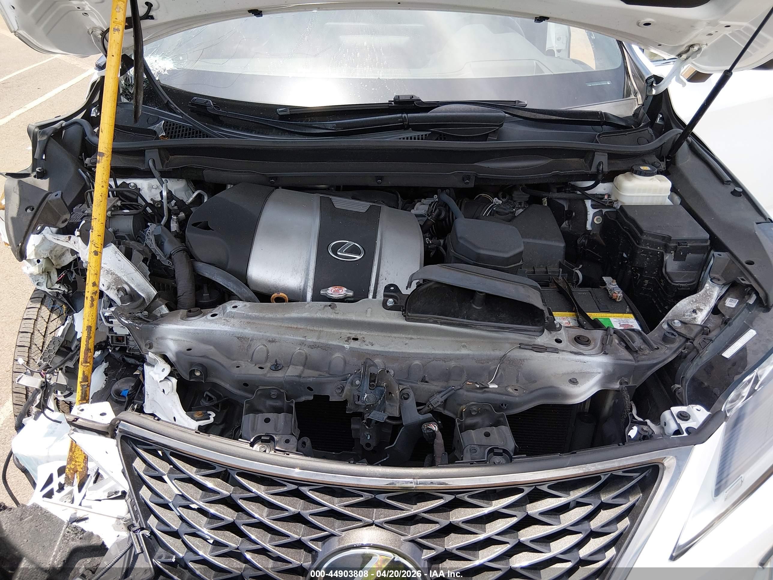 2020 Lexus Rx 350 F Sport Performance White vin: 2T2YZMAA4LC169161