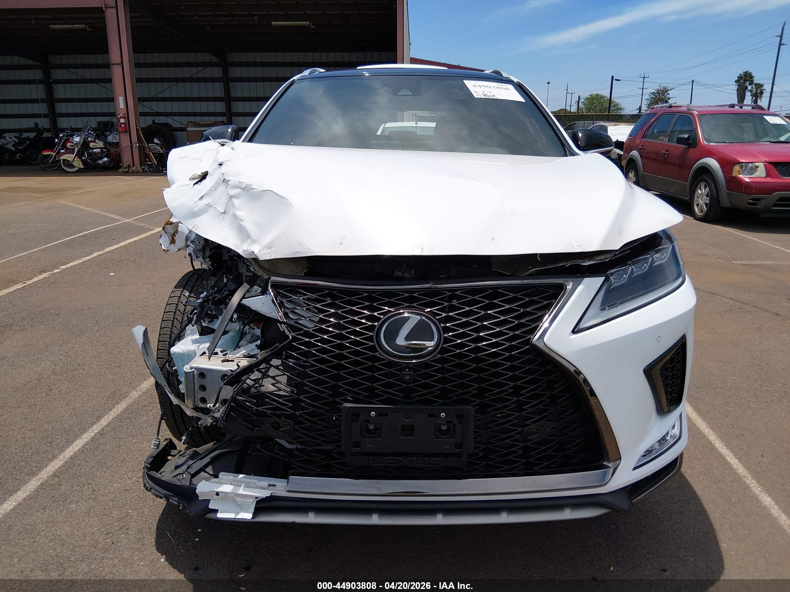 2020 Lexus Rx 350 F Sport Performance White vin: 2T2YZMAA4LC169161