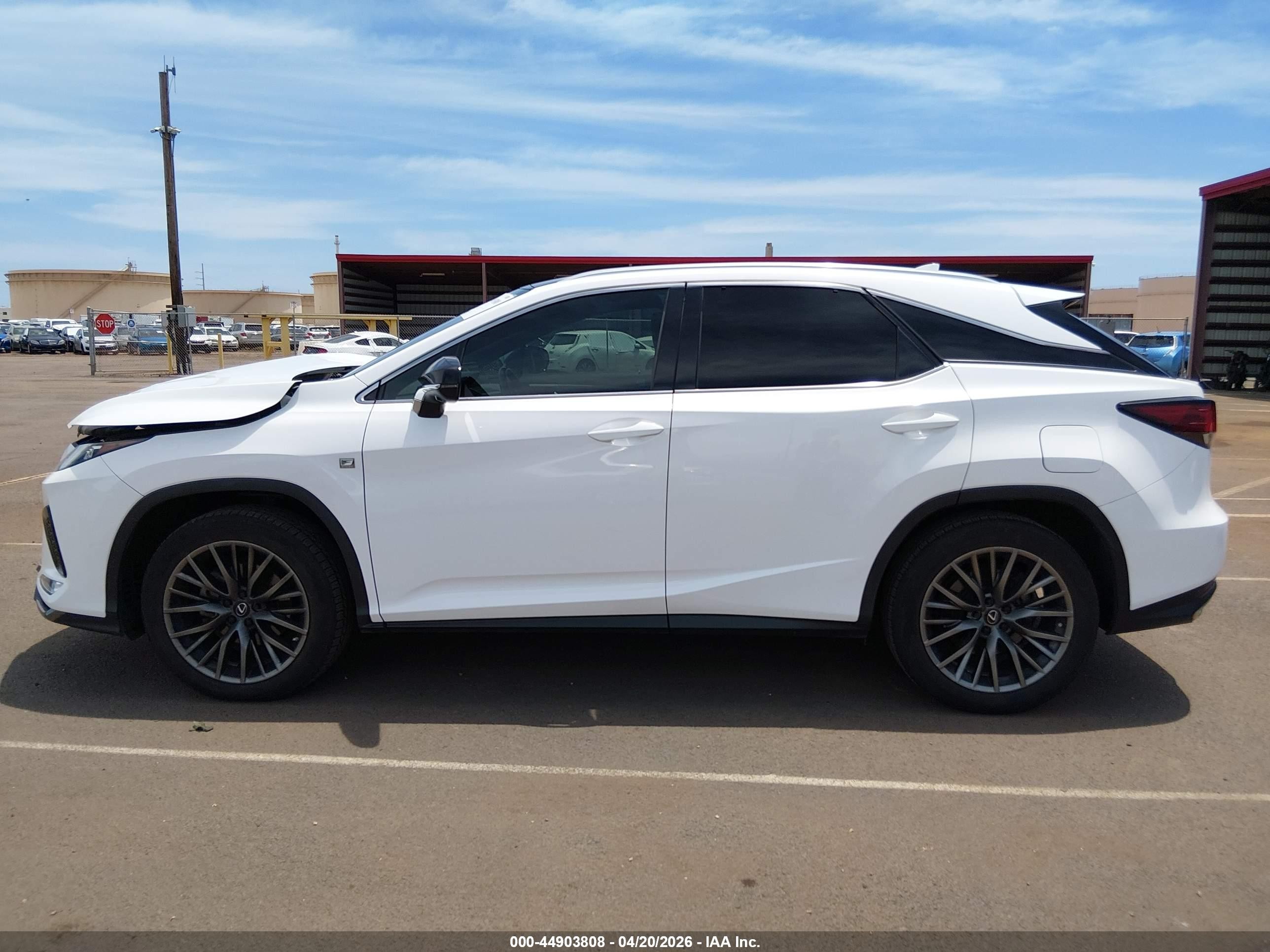 2020 Lexus Rx 350 F Sport Performance White vin: 2T2YZMAA4LC169161
