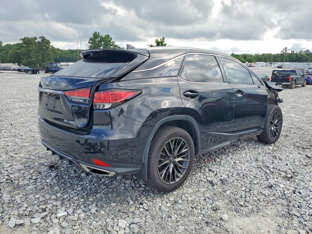 2022 Lexus Rx 350 F Sport Black vin: 2T2YZMDA0NC343306