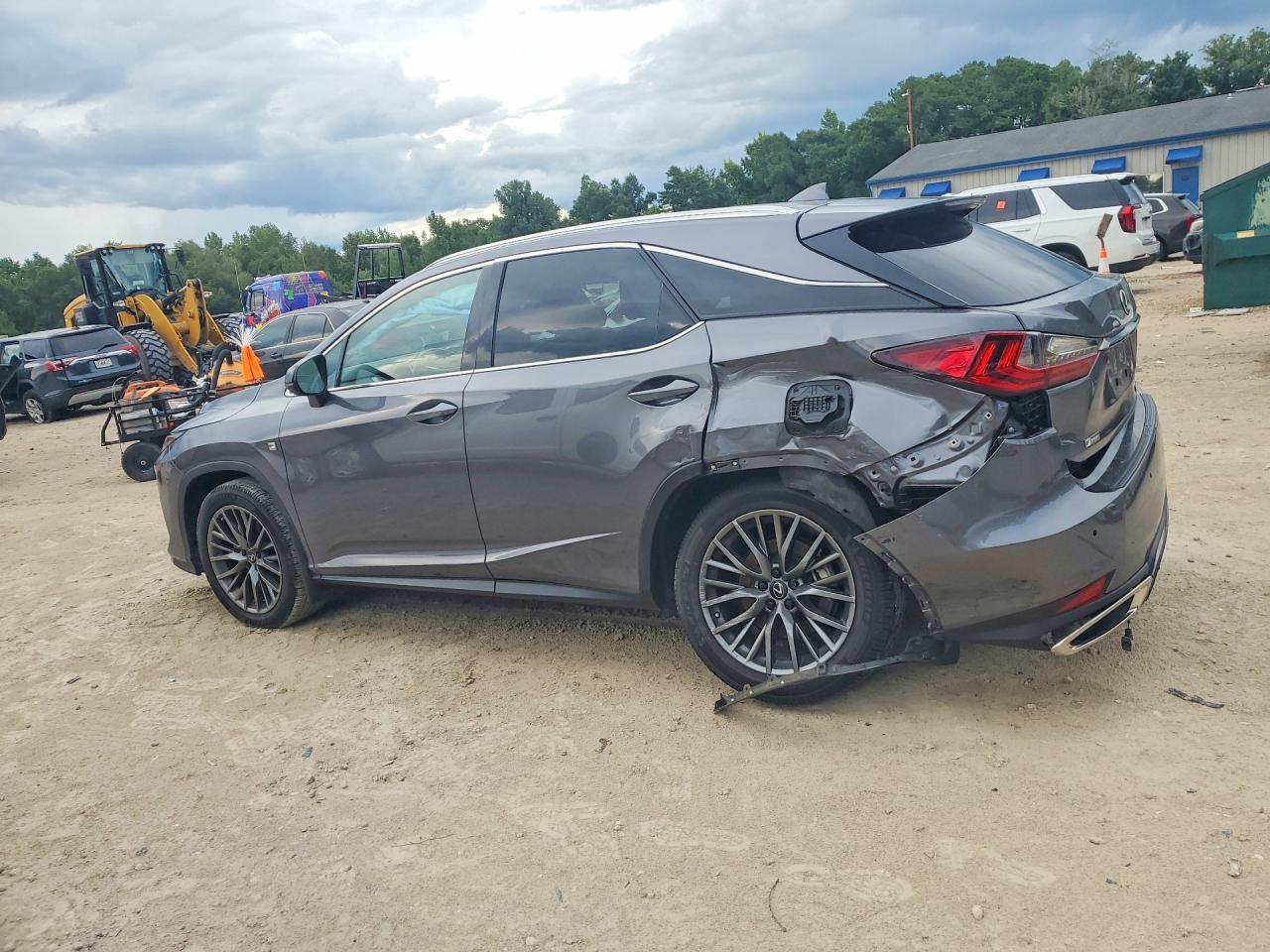 2022 Lexus Rx 350 F Sport Charcoal vin: 2T2YZMDA1NC355190
