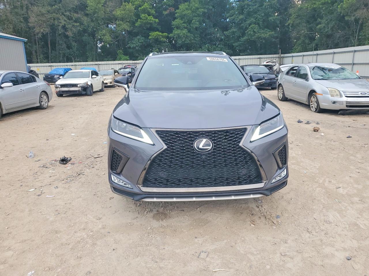 2022 Lexus Rx 350 F Sport Charcoal vin: 2T2YZMDA1NC355190