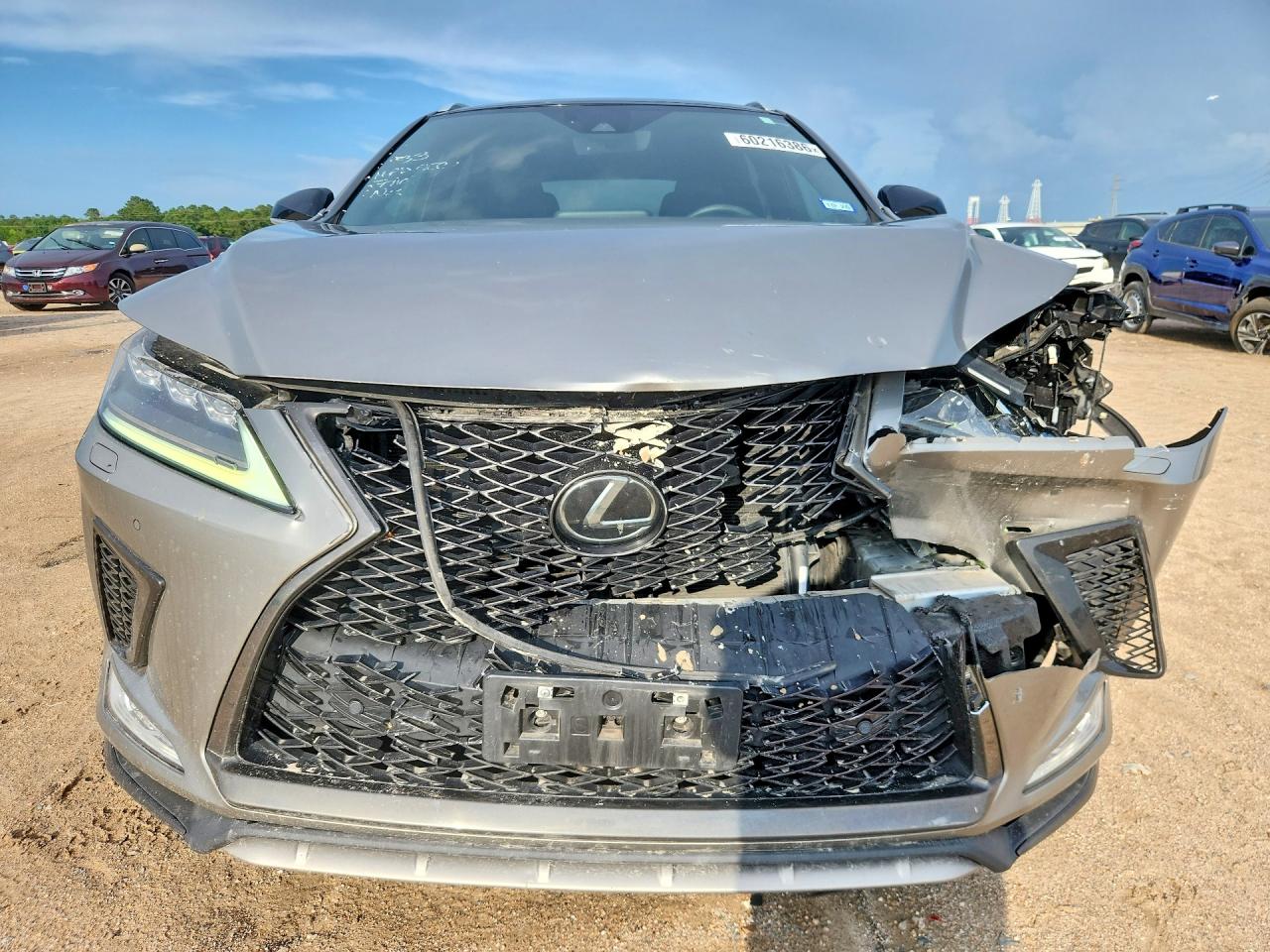 2020 Lexus Rx 350 F Sport Silver vin: 2T2YZMDA2LC218675