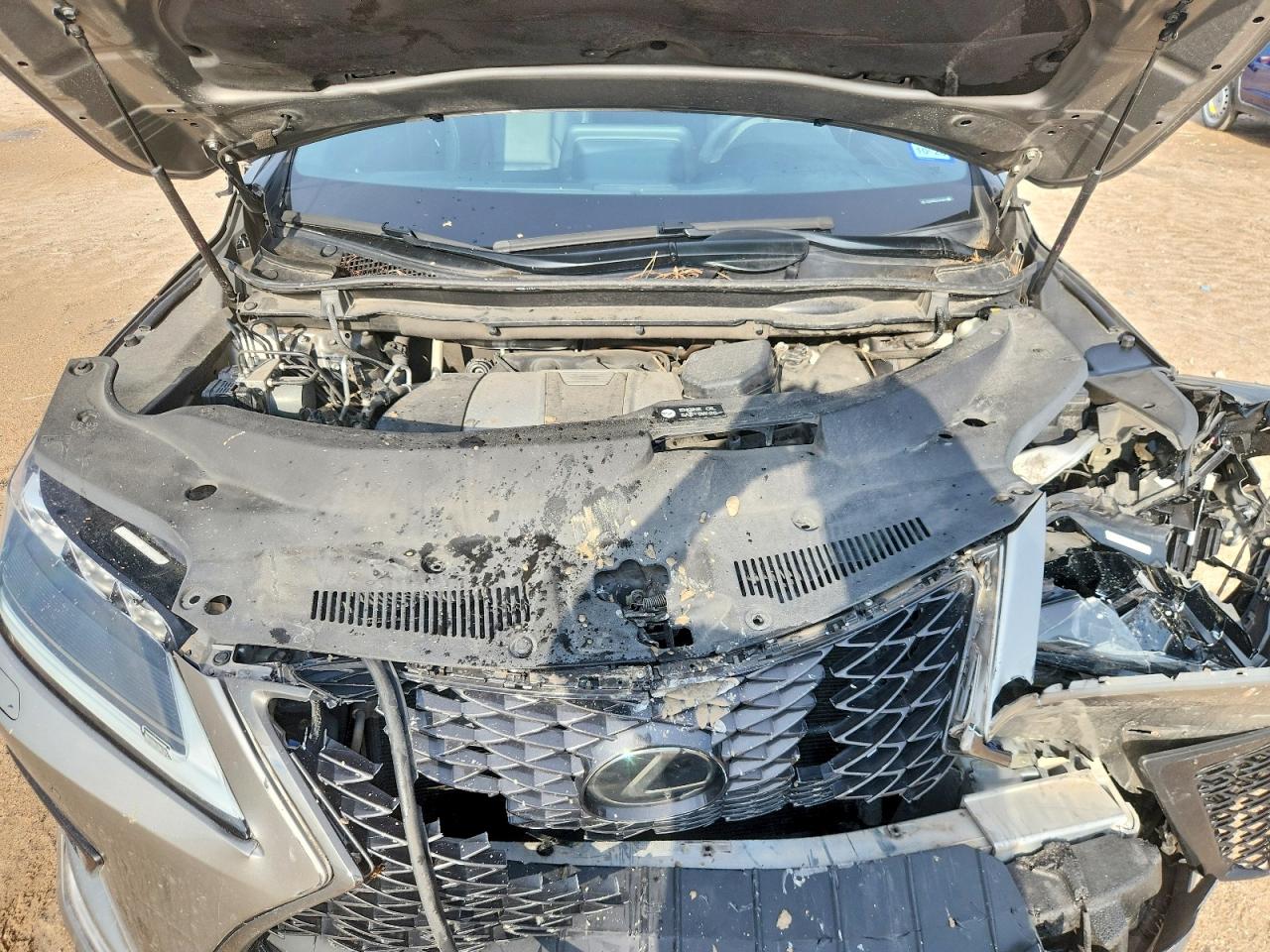 2020 Lexus Rx 350 F Sport Silver vin: 2T2YZMDA2LC218675