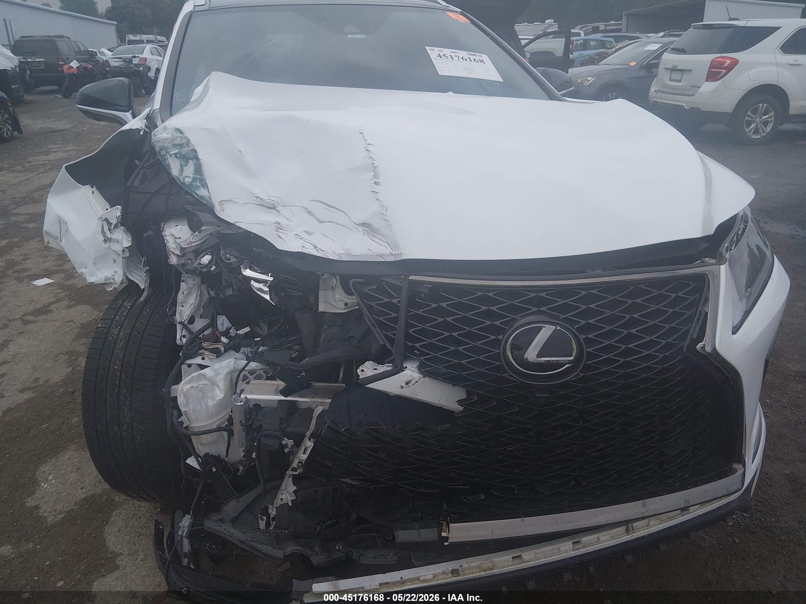 2020 Lexus Rx 350 F Sport Performance White vin: 2T2YZMDA3LC224131