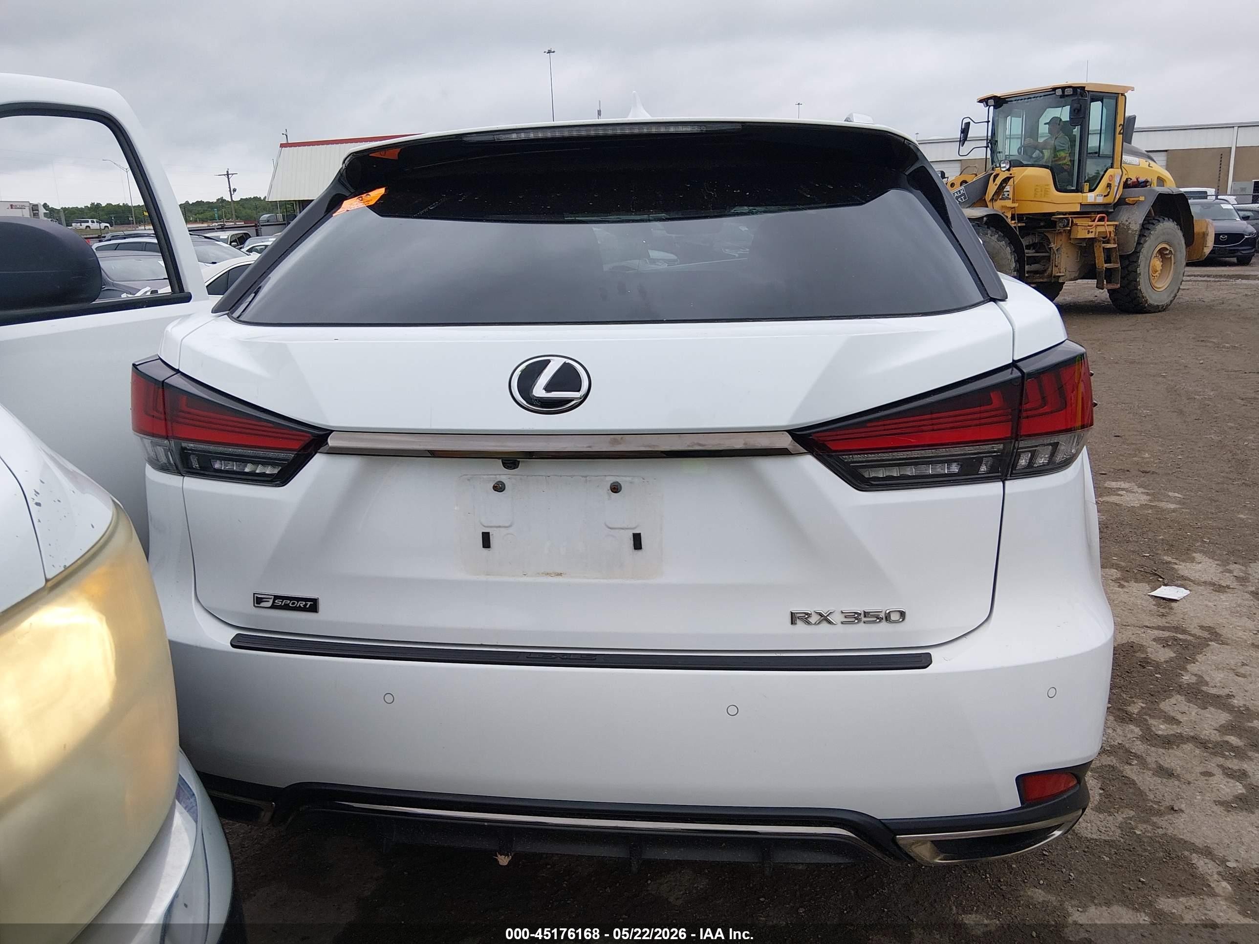 2020 Lexus Rx 350 F Sport Performance White vin: 2T2YZMDA3LC224131