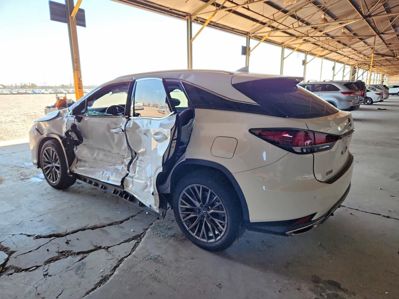 2021 Lexus Rx 350 F Sport White vin: 2T2YZMDA5MC278340