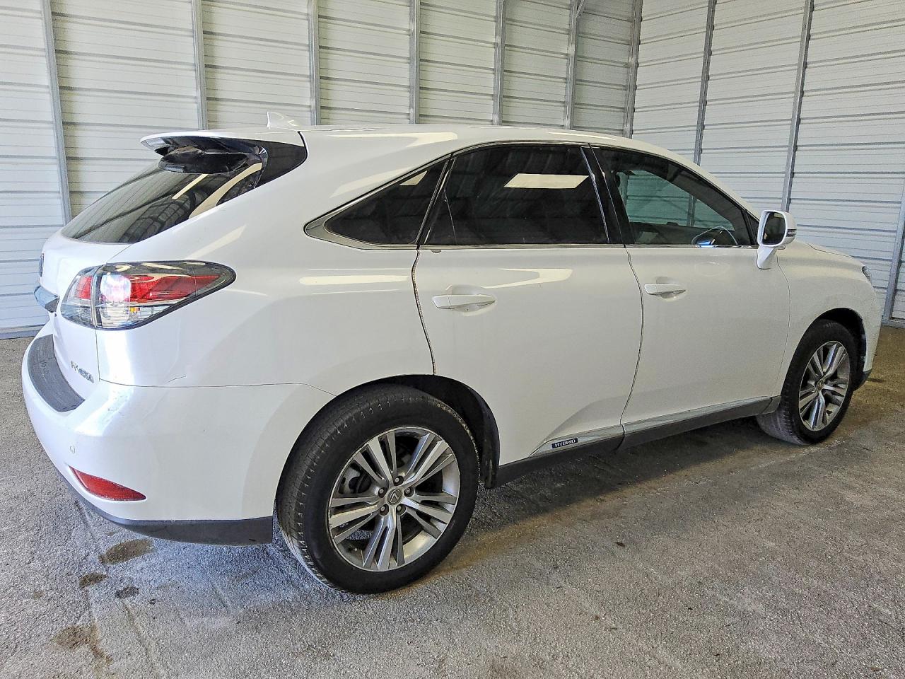 2015 Lexus Rx 450h Белый vin: 2T2ZB1BA0FC001656