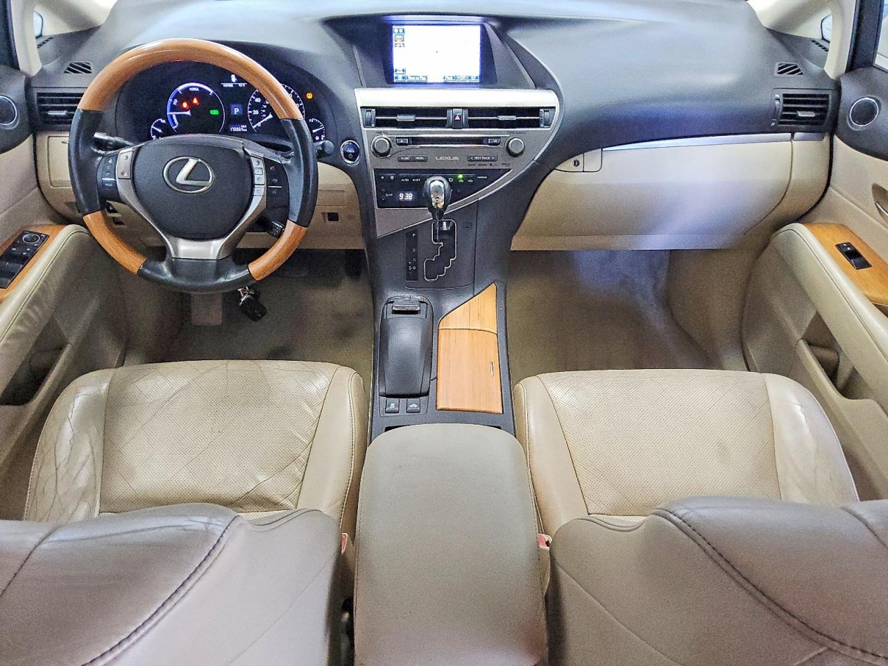2015 Lexus Rx 450h Белый vin: 2T2ZB1BA0FC001656
