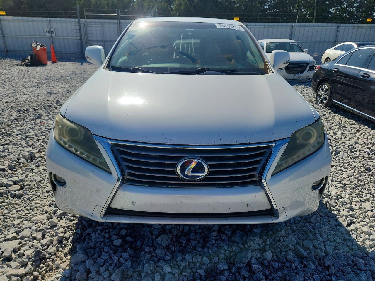 2015 Lexus Rx 450h White vin: 2T2ZB1BA0FC003097