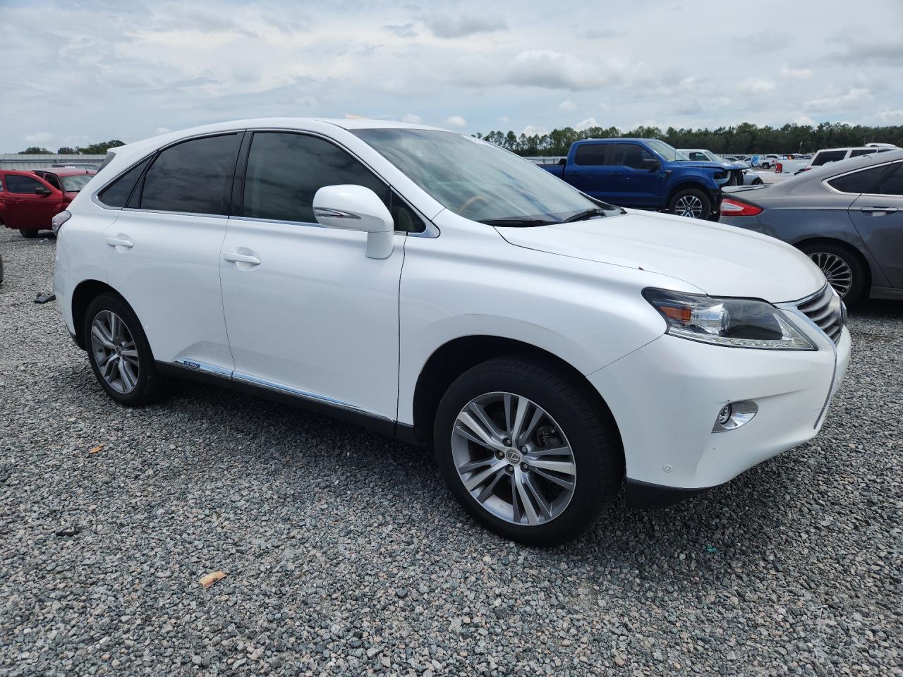 2015 Lexus Rx 450h Белый vin: 2T2ZB1BA1FC002542