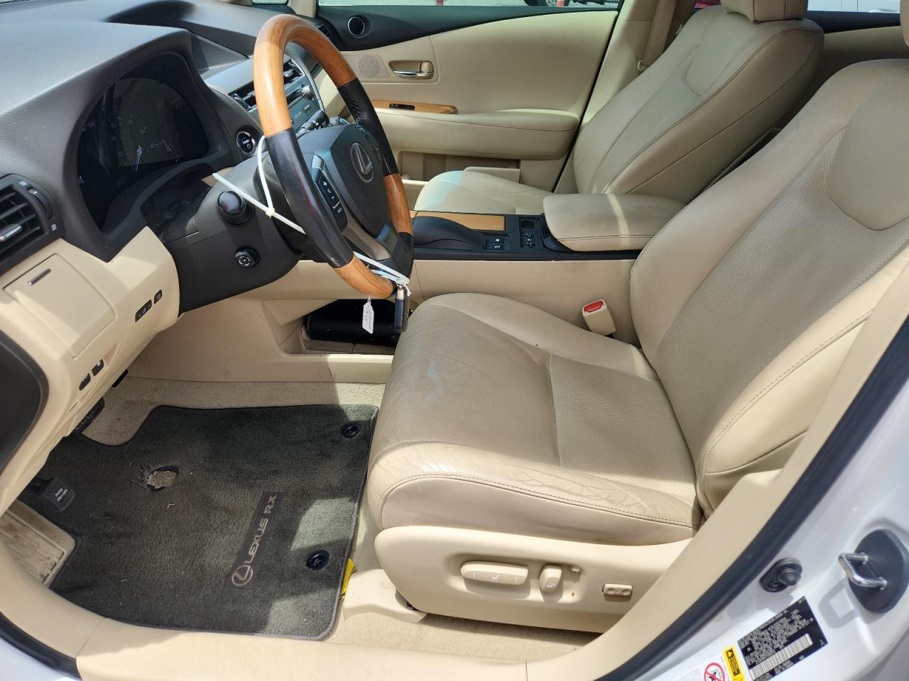 2015 Lexus Rx 450h Белый vin: 2T2ZB1BA1FC002542