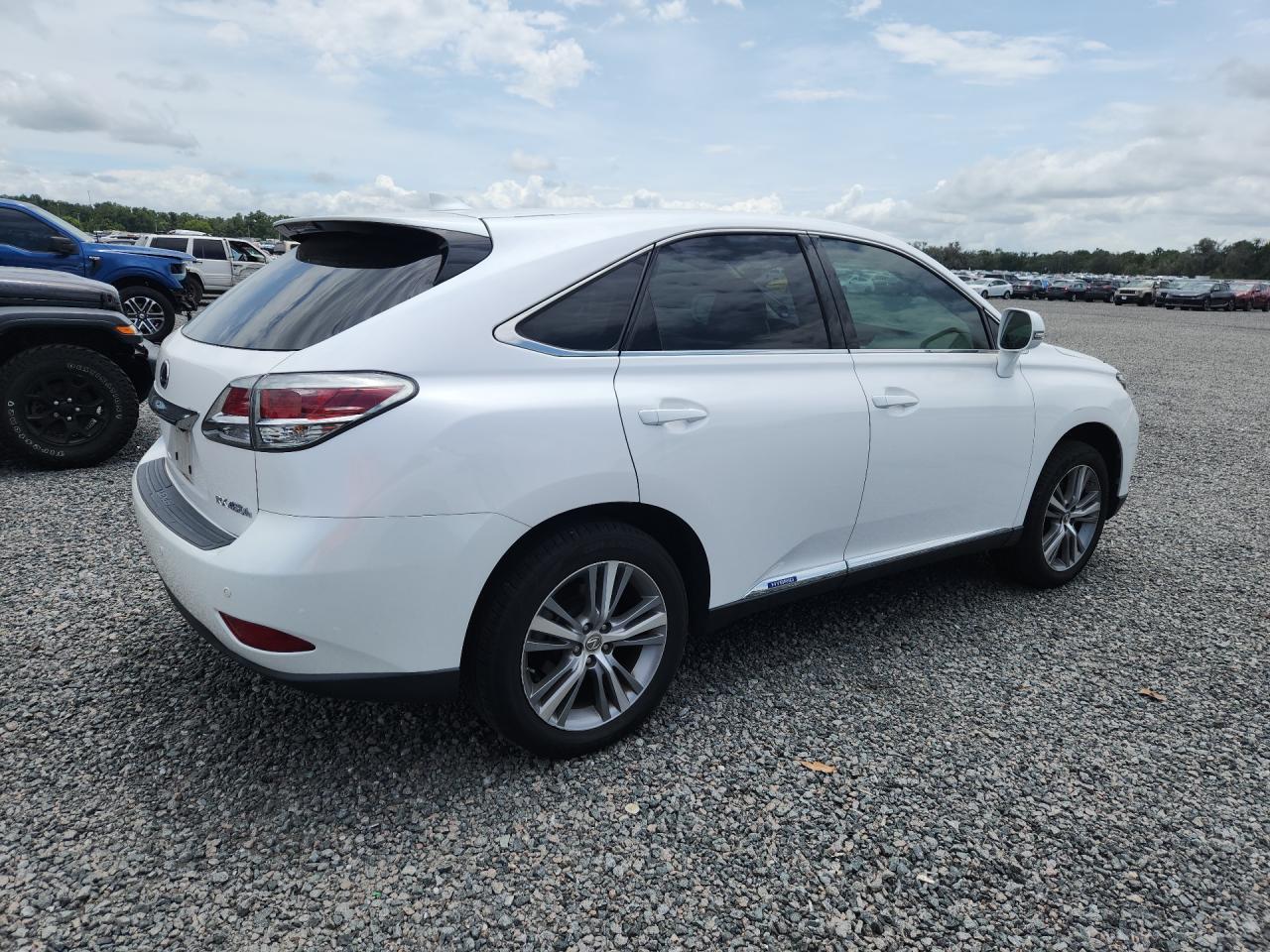 2015 Lexus Rx 450h Белый vin: 2T2ZB1BA1FC002542