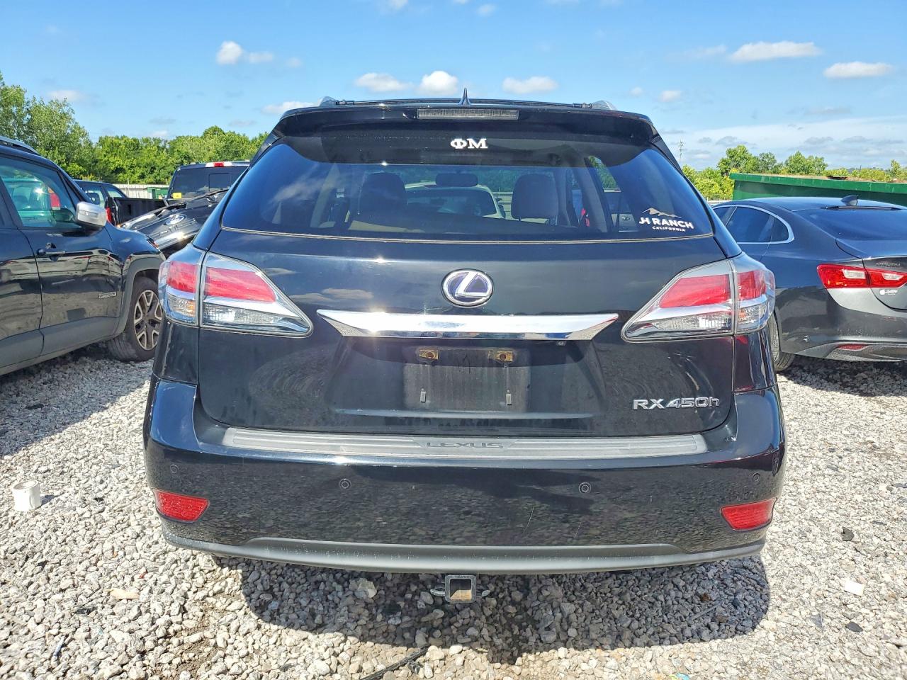 2015 Lexus Rx 450h Black vin: 2T2ZB1BA1FC003366