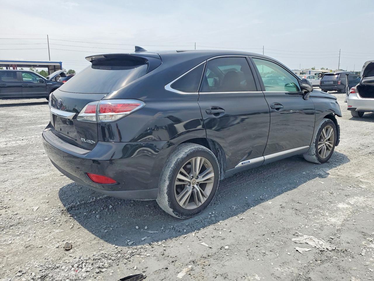 2015 Lexus Rx 450h Black vin: 2T2ZB1BA3FC002252