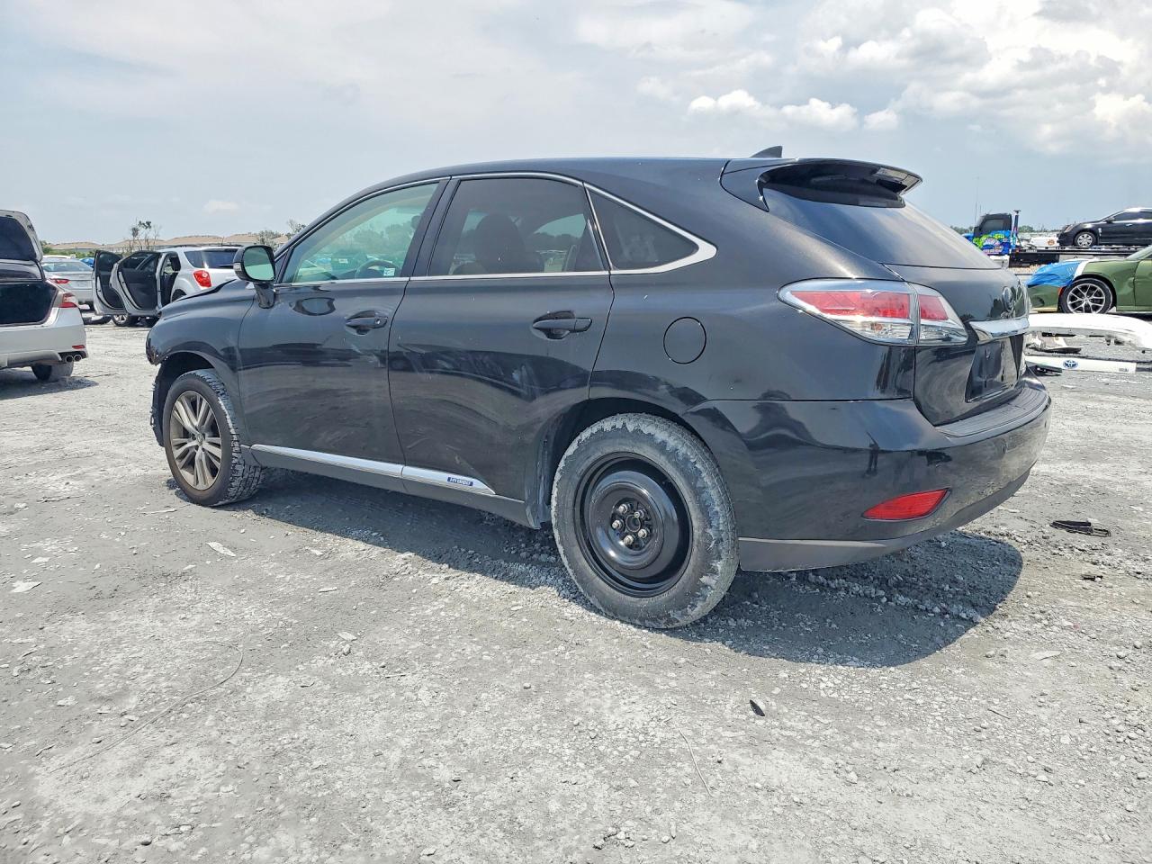 2015 Lexus Rx 450h Black vin: 2T2ZB1BA3FC002252