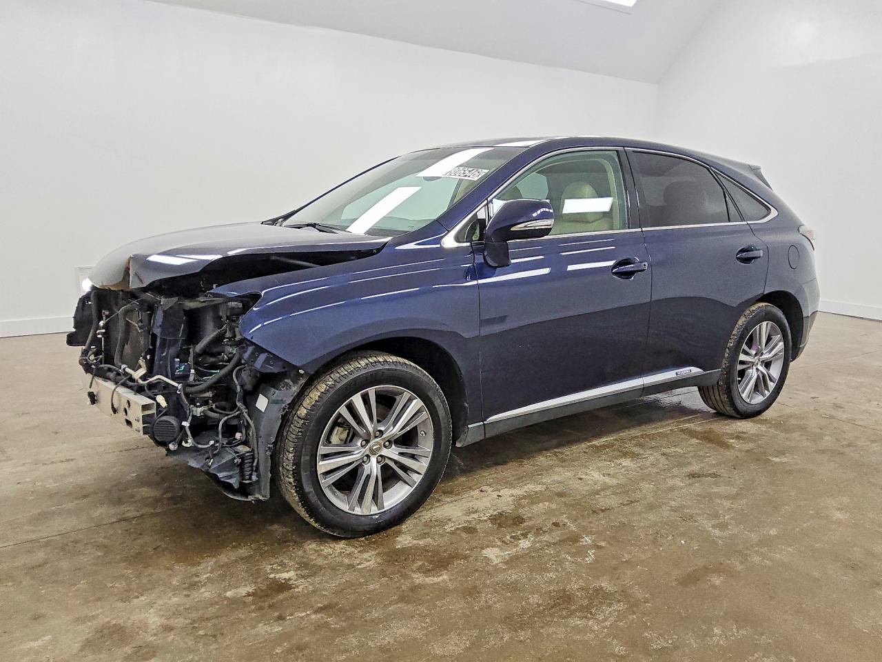 2015 Lexus Rx 450h Blue vin: 2T2ZB1BA4FC002891